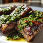 Argentinean-Style Grilled Short Ribs with Chimichurri