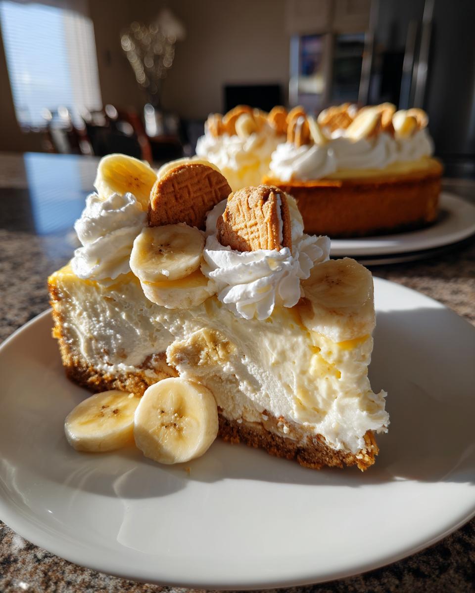 Banana Pudding Cheesecake - detail 2