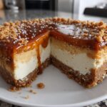 Biscoff Salted Caramel Cheesecake