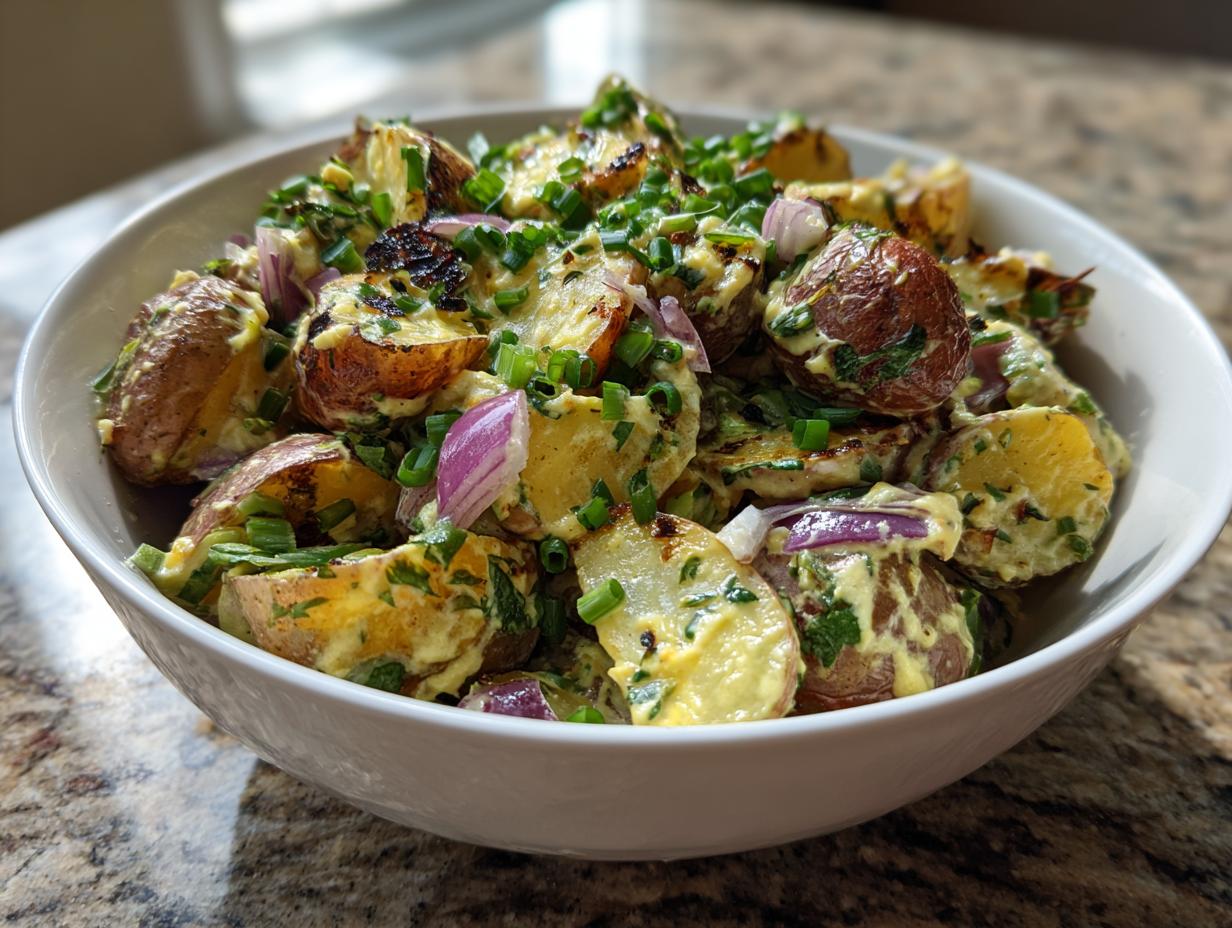 Bobby Flay Grilled Potato Salad