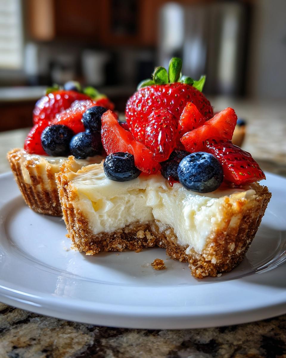 Easy Mini Cheesecakes - detail 2