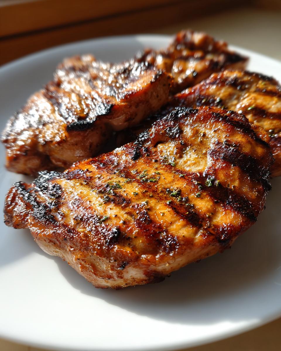 Grilled Adobo-Rubbed Chicken - detail 2