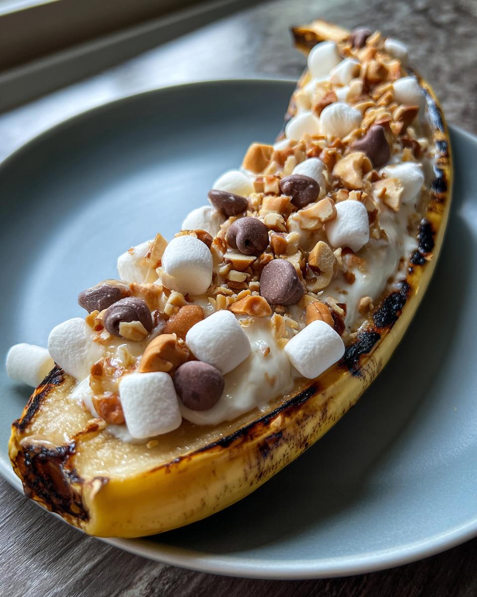 Grilled Banana Boats - detail 2