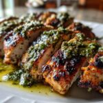 Grilled Chicken with Basil Dressing