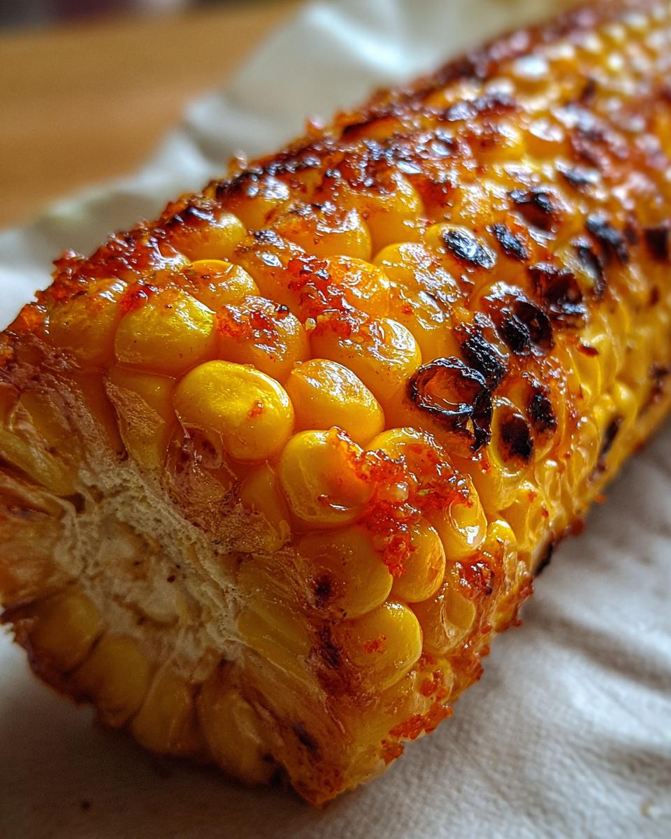 Grilled Corn with Chili-Lime Butter - detail 2