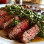Grilled Flank Steak with Chimichurri