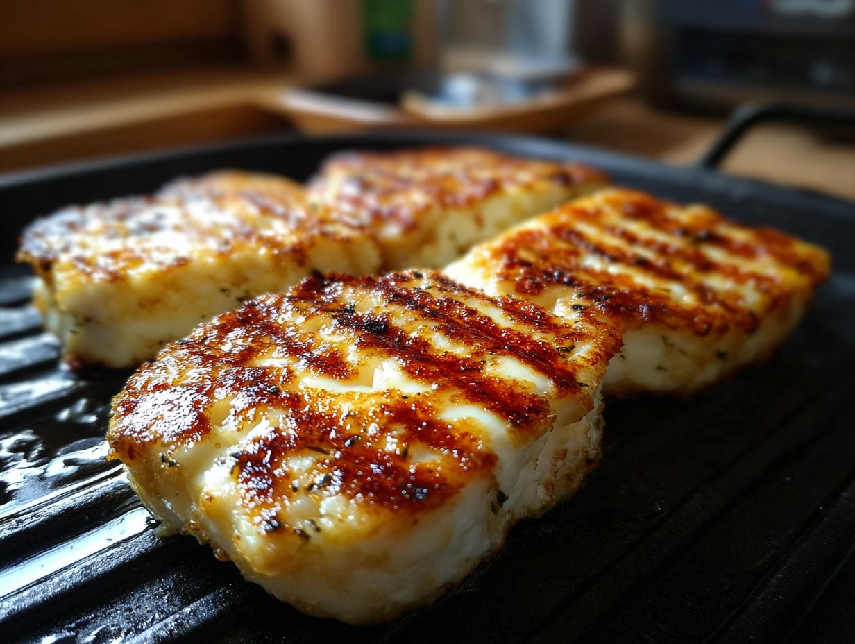 Grilled Halloumi Cheese
