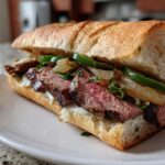 Grilled Jalapeño-Marinated Steak Sandwiches