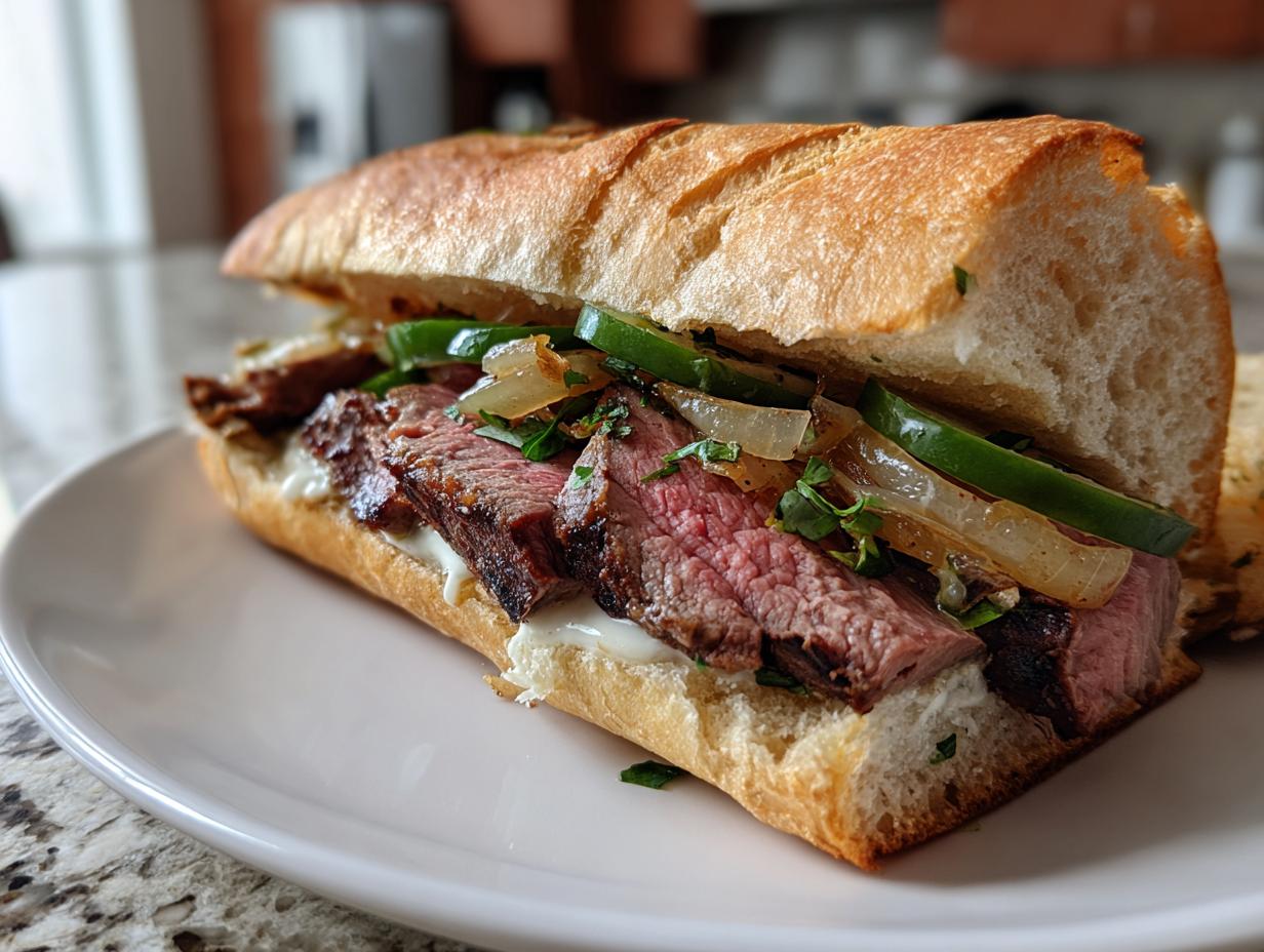 Grilled Jalapeño Steak Sandwiches