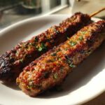 Grilled Lamb Kofta Kebabs