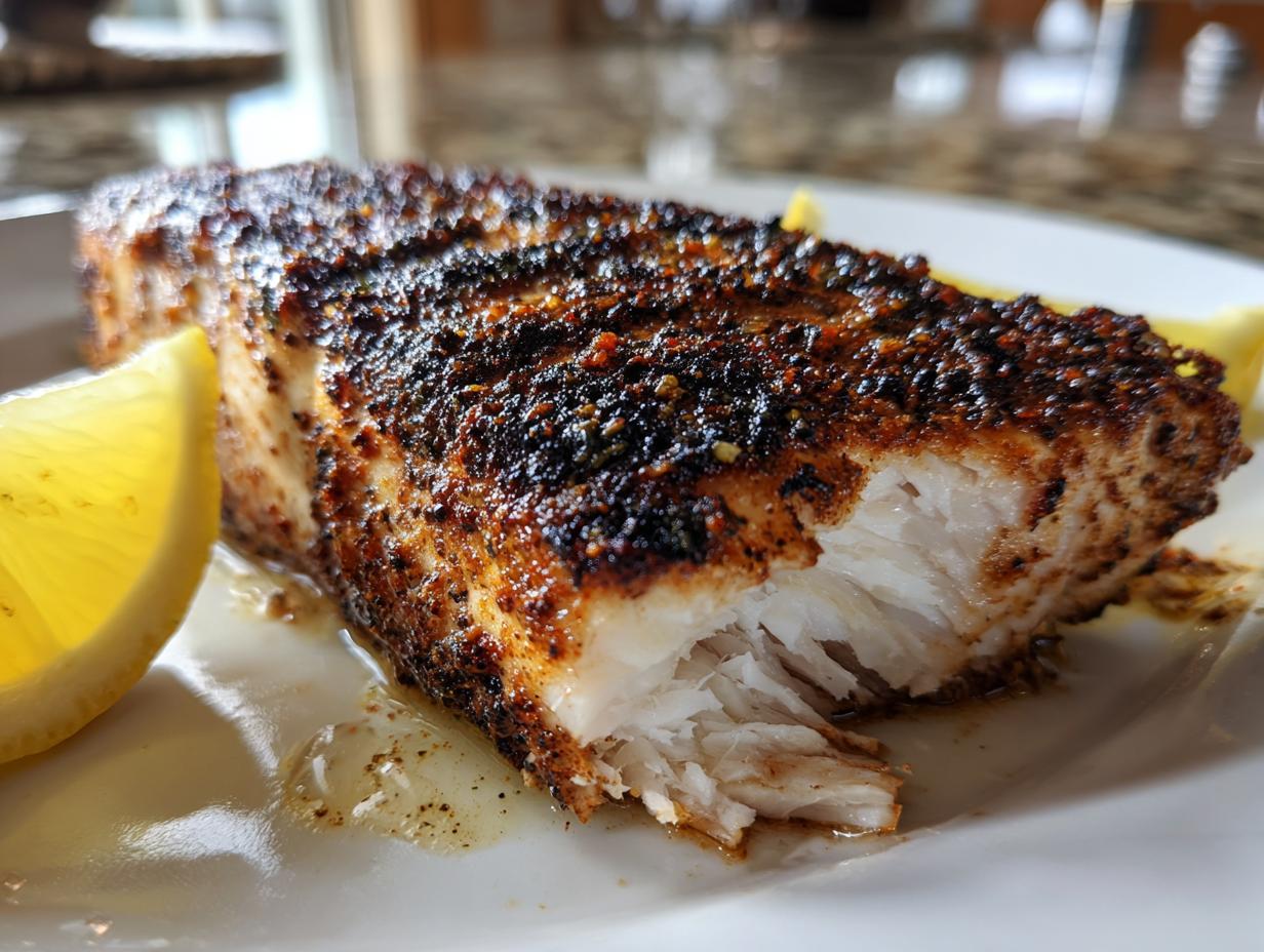 Grilled Mahi Mahi with Blackened Seasoning