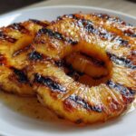 Grilled Pineapple with Honey Cinnamon Drizzle