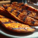Grilled Sweet Potato Wedges
