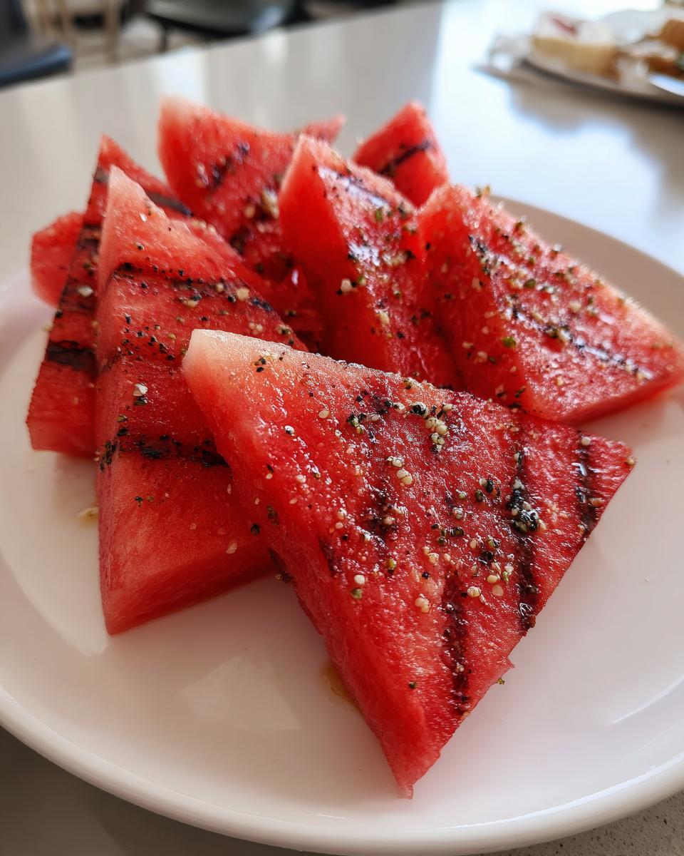 Grilled Watermelon - detail 2
