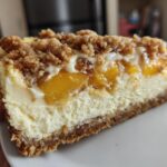 How To Make A Peach Crumble Cheesecake