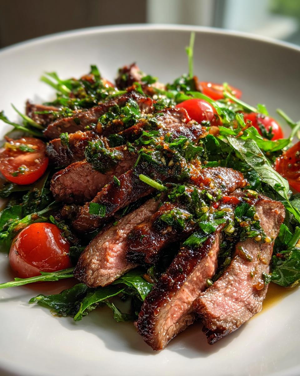 Isan-Style Sliced Steak Salad (Crying Tiger) - detail 2