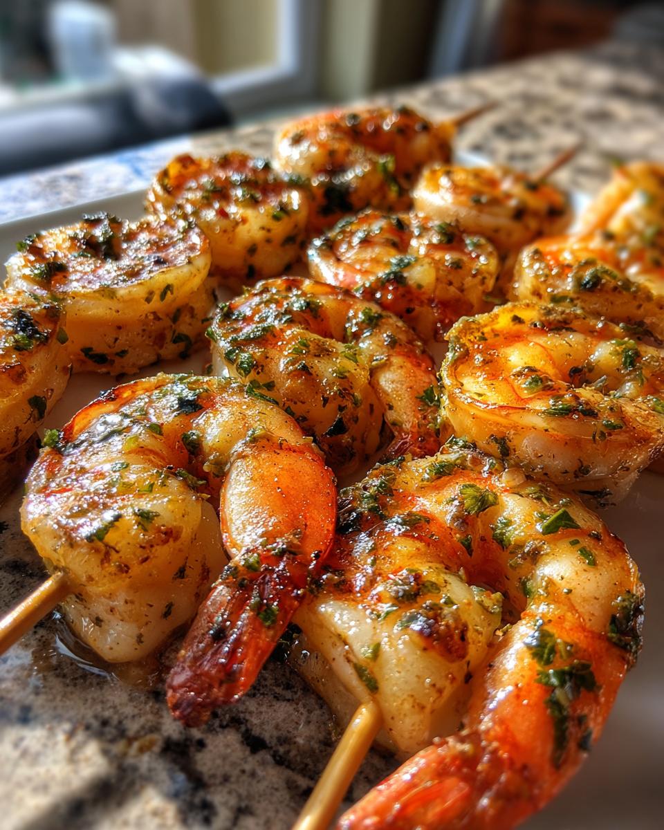 Marinated Grilled Shrimp - detail 2