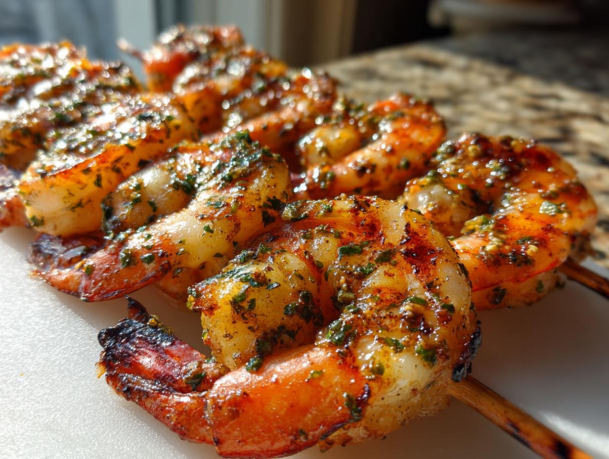 Marinated Grilled Shrimp