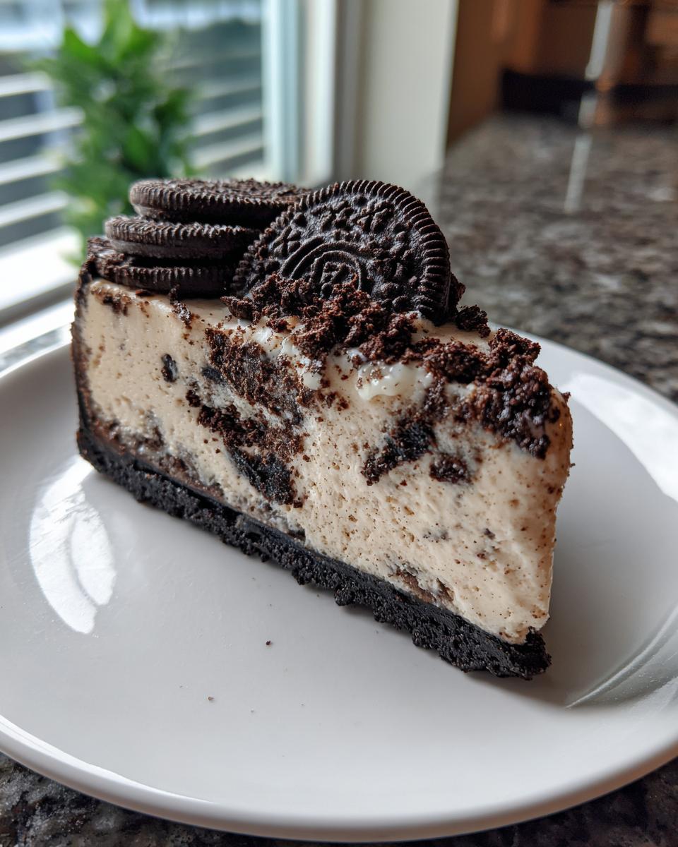 No Bake Oreo Cheesecake - detail 2