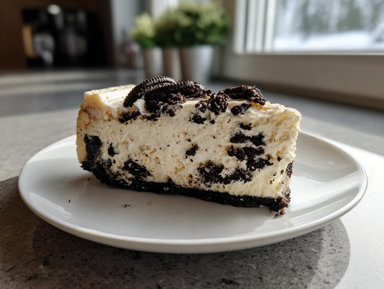 No-Bake Oreo Cheesecake with Cream Cheese
