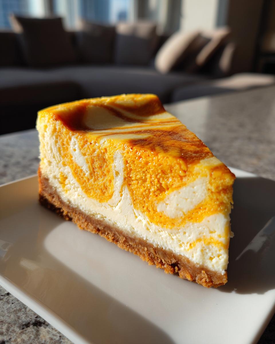 Pumpkin Swirl Cheesecake Recipe - detail 2