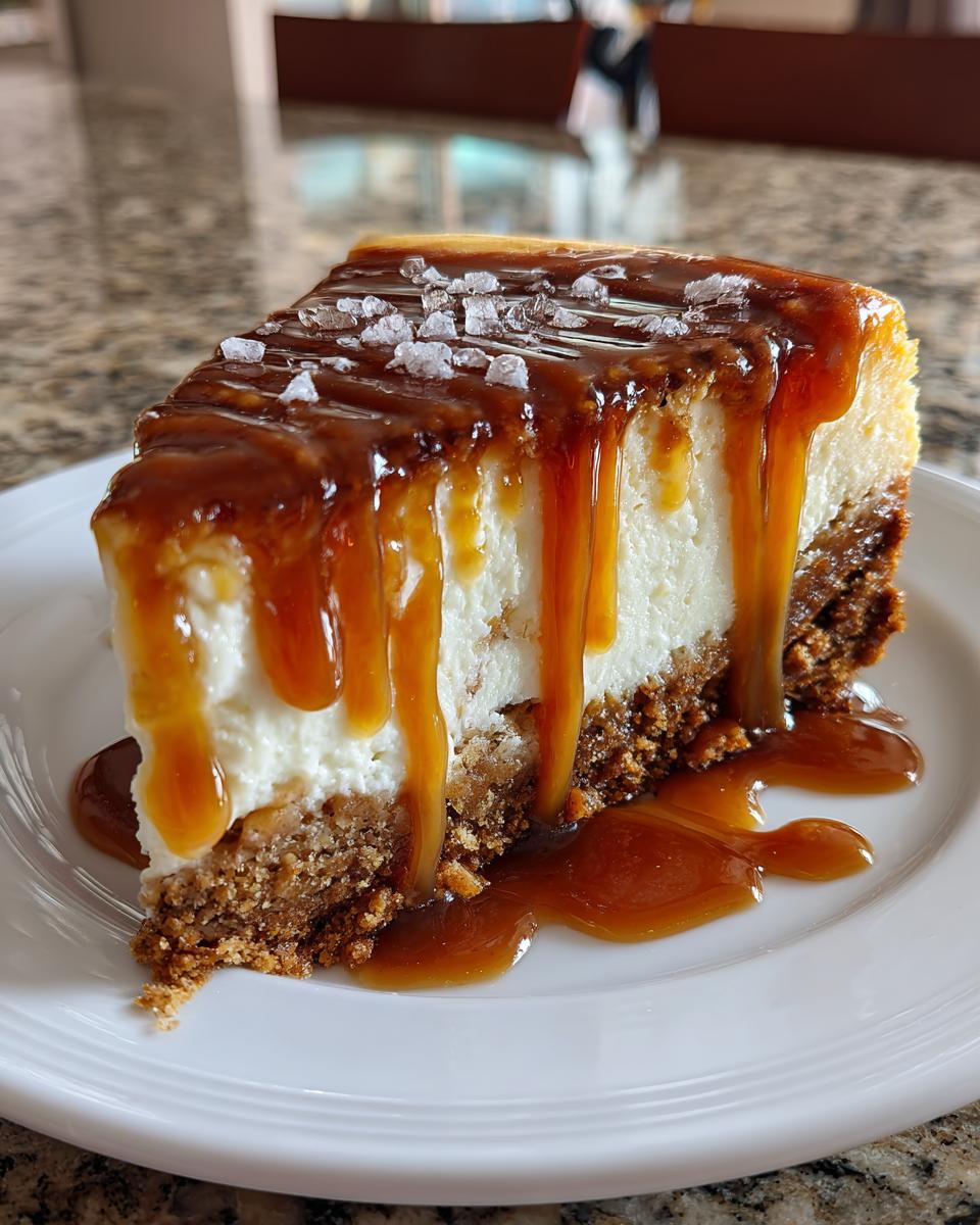 Salted Caramel Apple Pie Cheesecake - detail 2