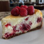 White Chocolate Raspberry Cheesecake