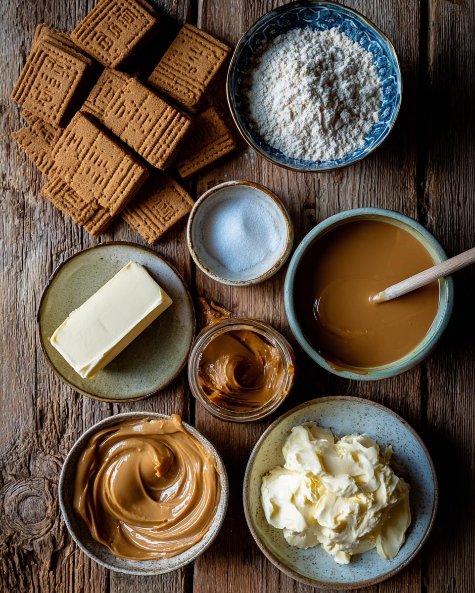 5-ingredient No-bake Lotus Biscoff cheesecake bars - detail 1