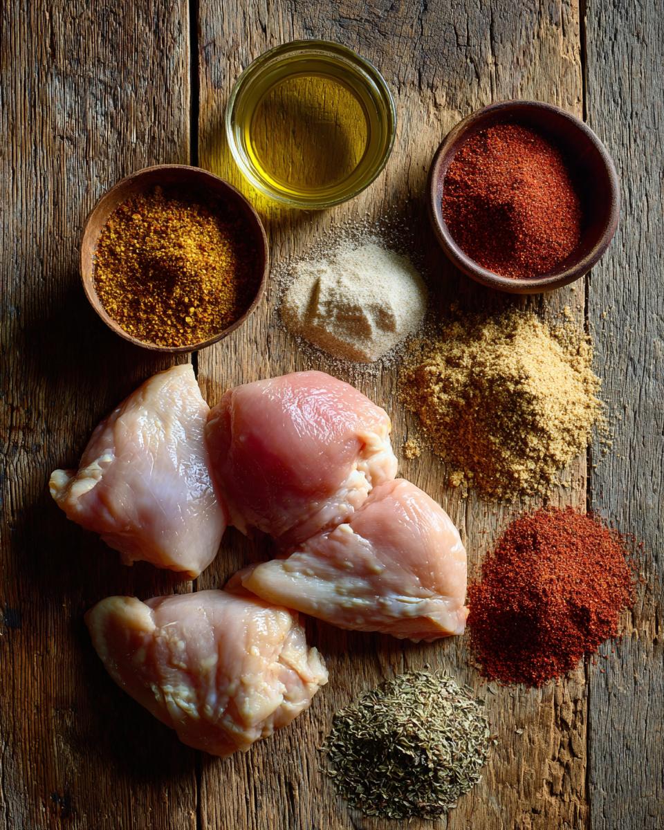 Grilled Adobo-Rubbed Chicken - detail 1