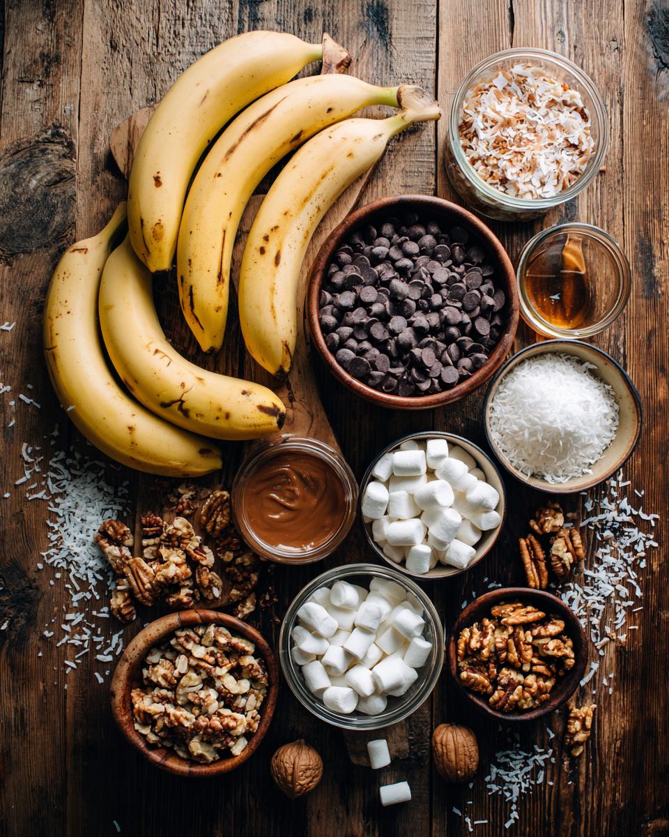 Grilled Banana Boats - detail 1