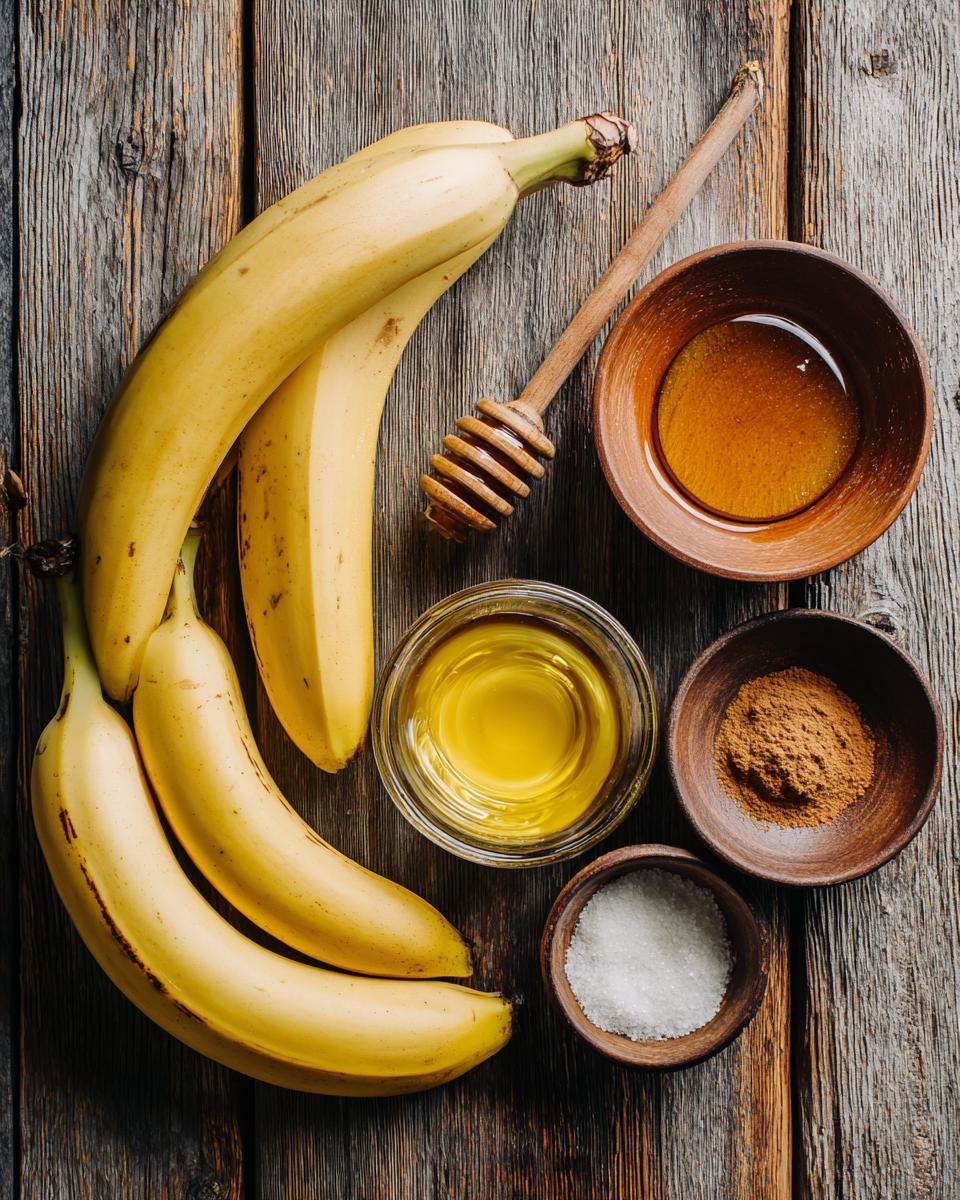 Grilled Bananas with Honey - detail 1