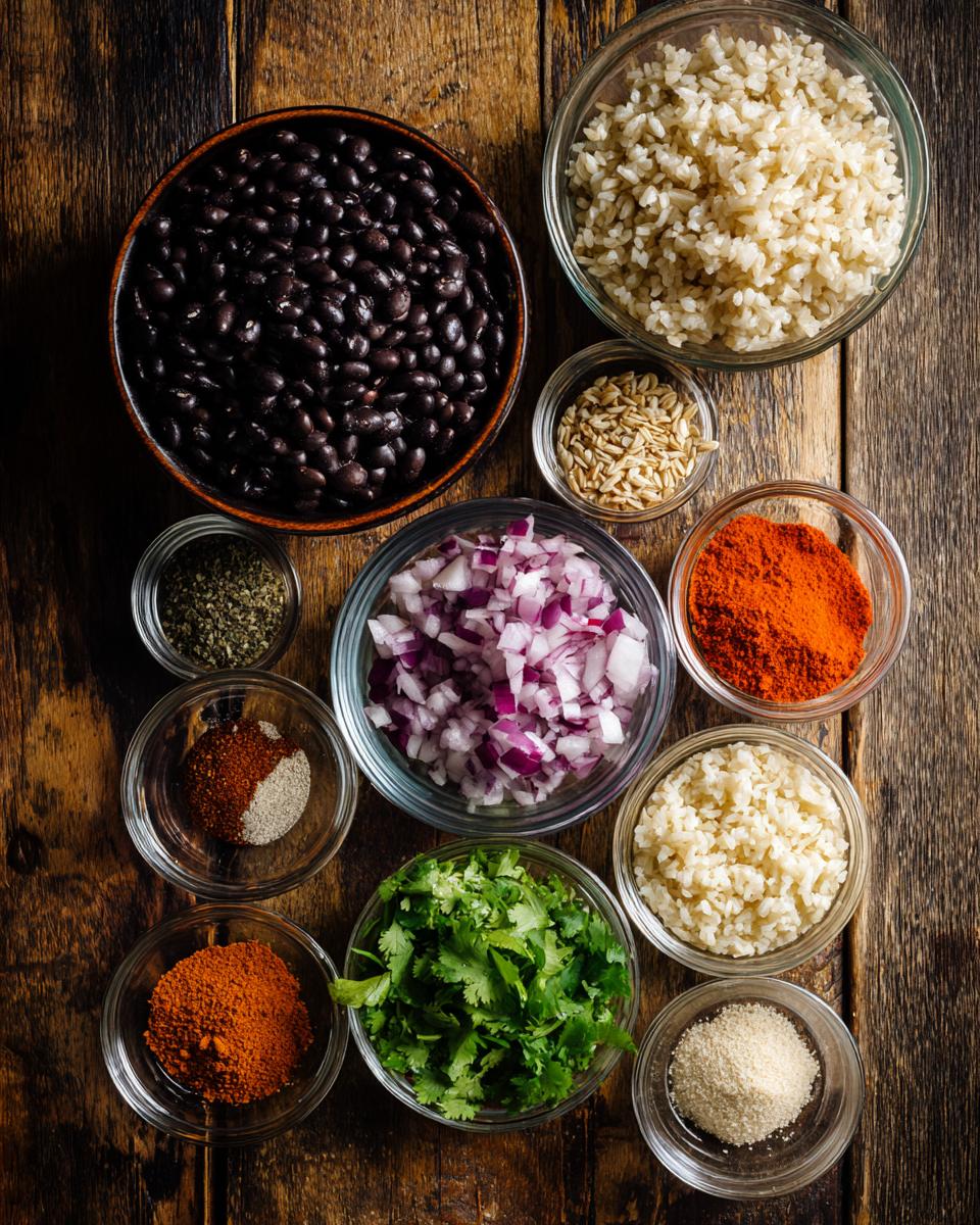 Grilled Black Bean Burgers - detail 1