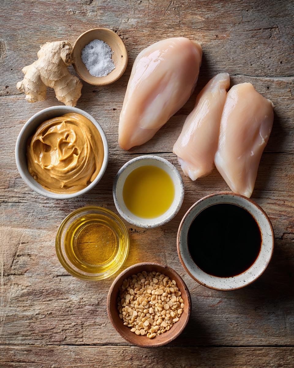 Grilled Chicken with Peanut Sauce - detail 1