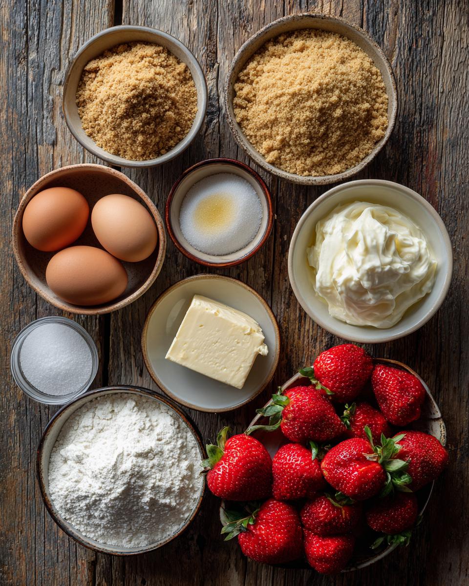 Strawberry Crunch Cheesecake - detail 1