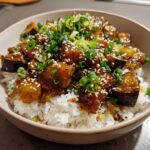 Aubergine Teriyaki Bowls