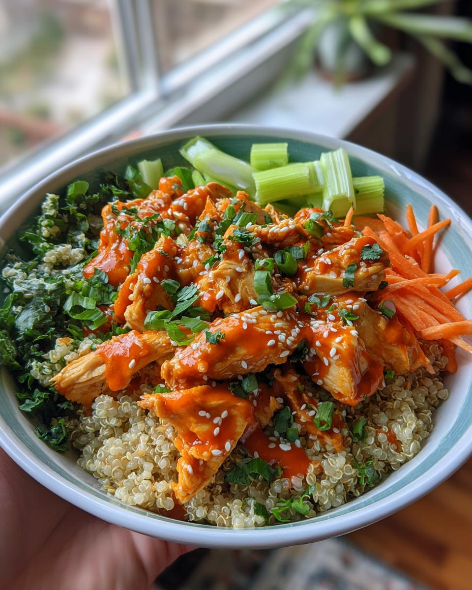 Buffalo Chicken Quinoa Bowls - detail 2