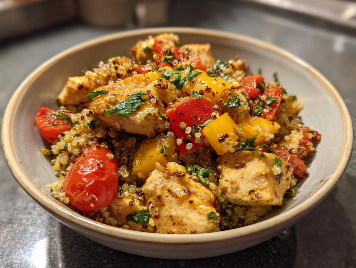 Chicken Quinoa Bowls