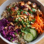 Chicken Satay Power Bowls