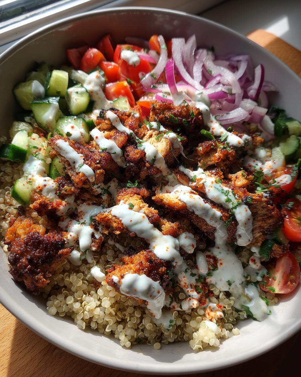 Chicken Shawarma Grain Bowls - detail 2