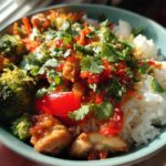 Citrus Chicken Rice Bowls