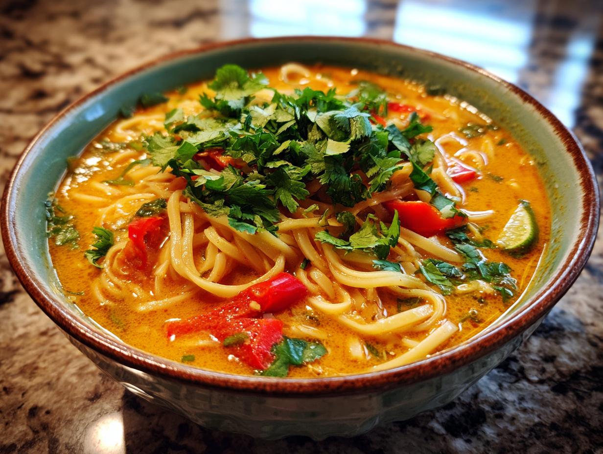 Coconut Curry Noodle Bowl