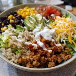 Healthy Turkey Taco Bowls