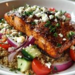 Mediterranean Salmon Bowl
