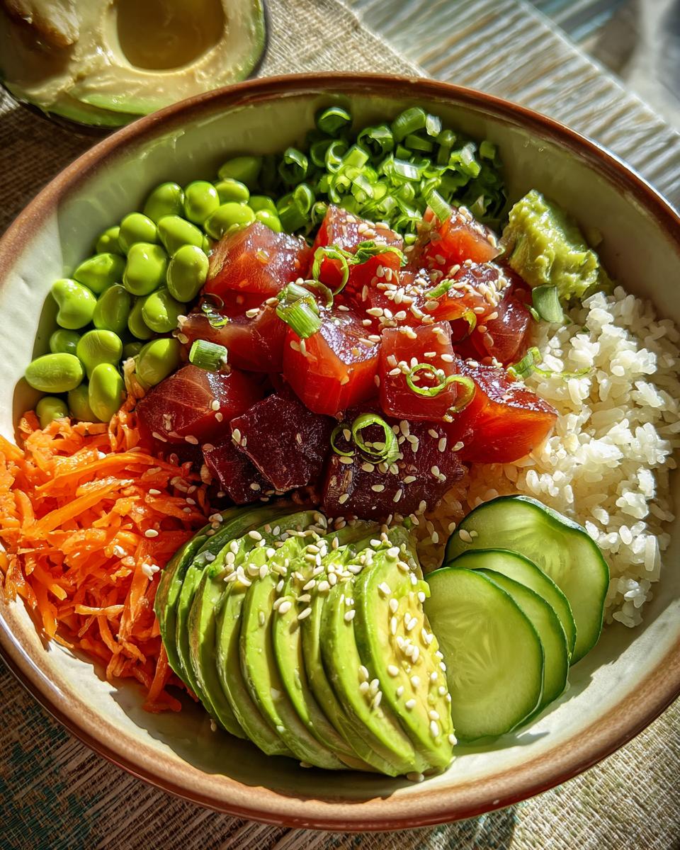 Poke Bowl with Soy & Ginger - detail 2