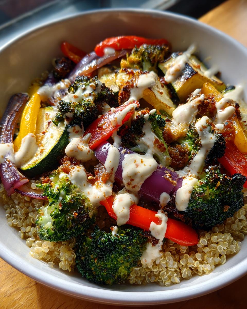 Roasted Veggie Grain Bowl - detail 2