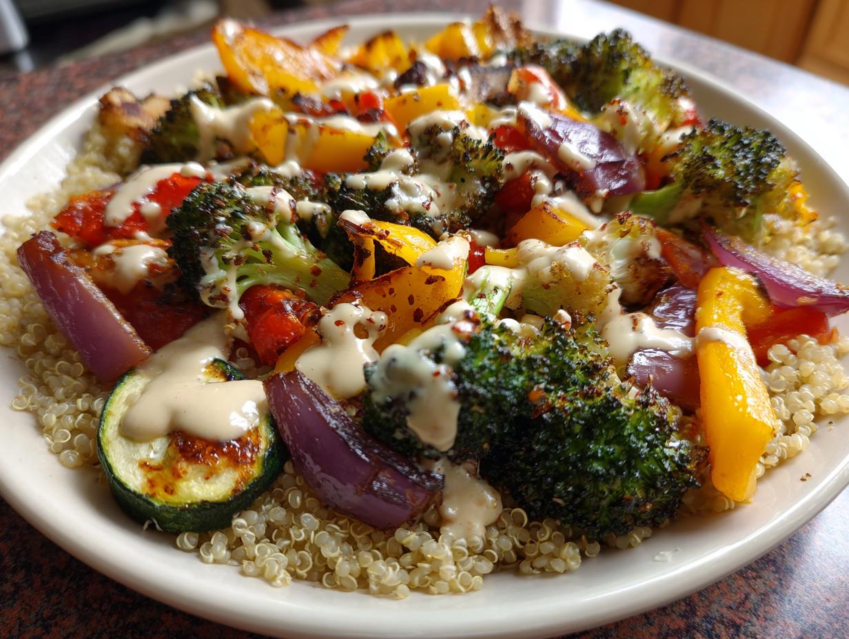 Roasted Veggie Grain Bowl
