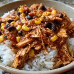 Slow Cooker Chicken Taco Bowls
