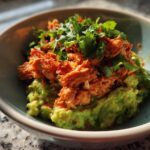 Spicy Tuna Guacamole Bowls