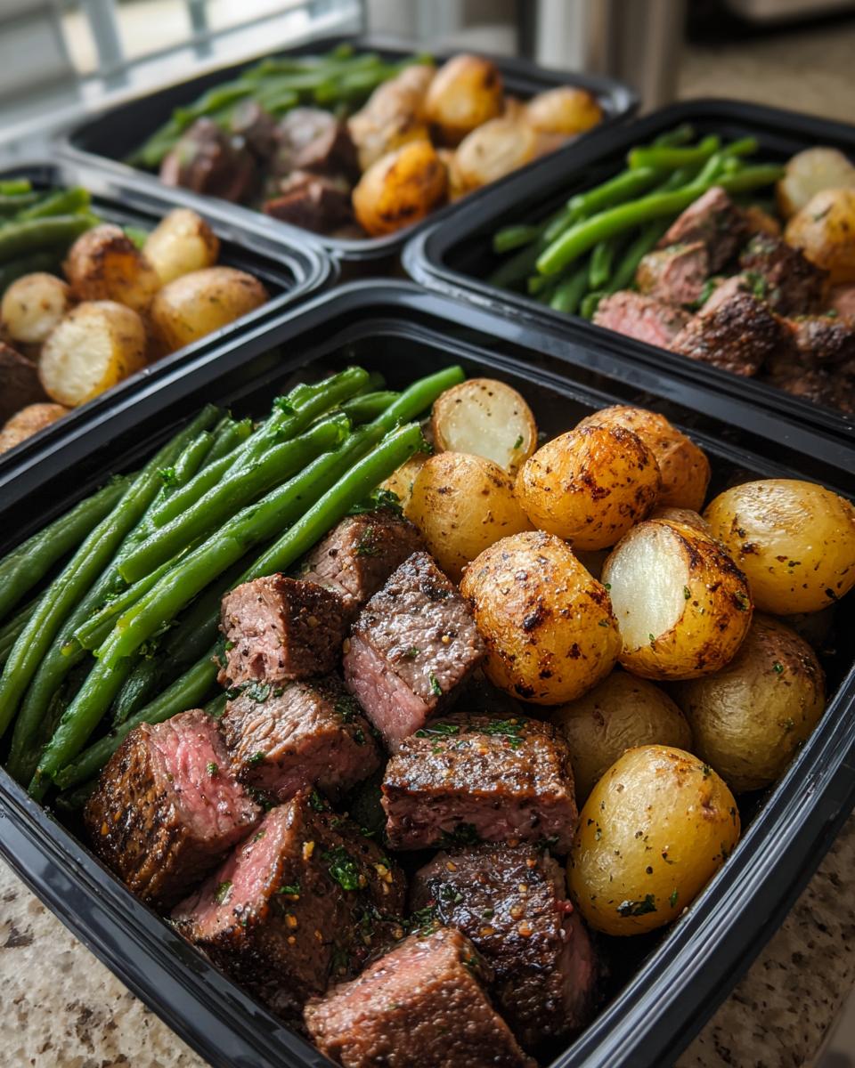 Steak and Potatoes Meal Prep Bowls - detail 2