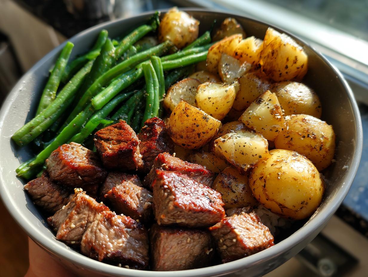 Steak and Potatoes Meal Prep Bowls